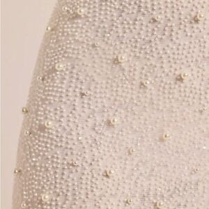 oh polly vienna pearl ivory/white dress